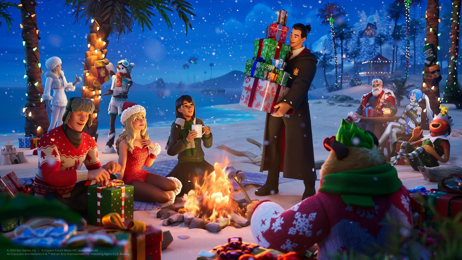Don’t Forget to Unwrap Your Winterfest Free Gifts in Fortnite Every Day