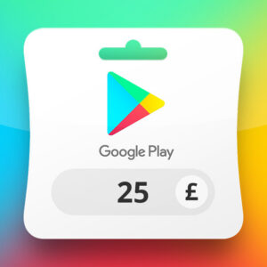 Google Play GBP 25 Gift Card UK