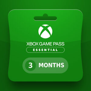 XBOX Game Pass Essential - 3 Month Subscription Card FR